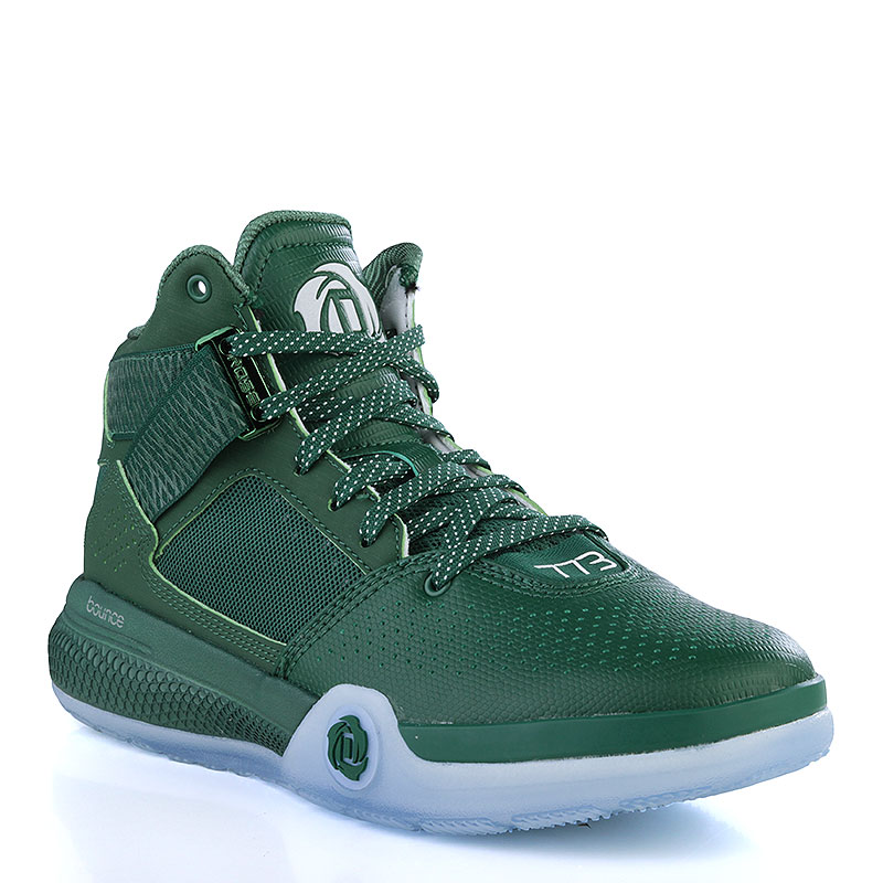 мужские зеленые баскетбольные кроссовки  adidas D Rose 773 IV D69429 - цена, описание, фото 1